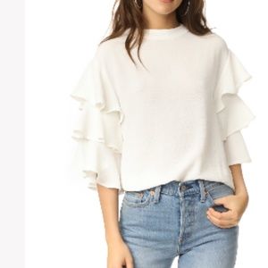 Endless Rose Ruffle Shirt, Small